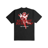 Outrank "To The Top" Heavyweight T-shirt (Black) - Outrank
