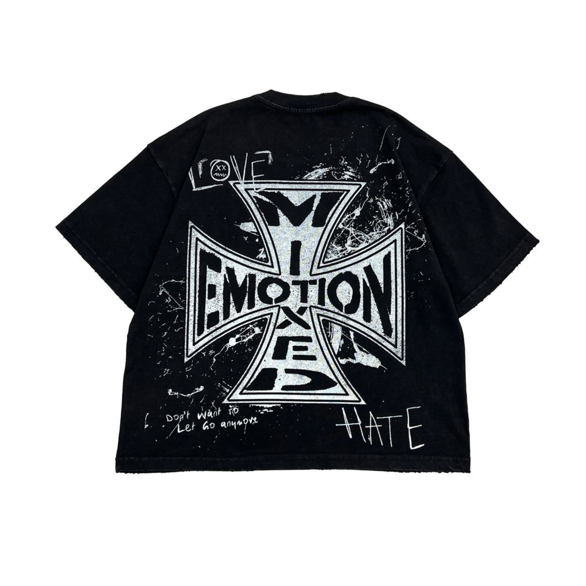 Mixed Emotion “Chaos” Tee (Black) - Mixed Emotion