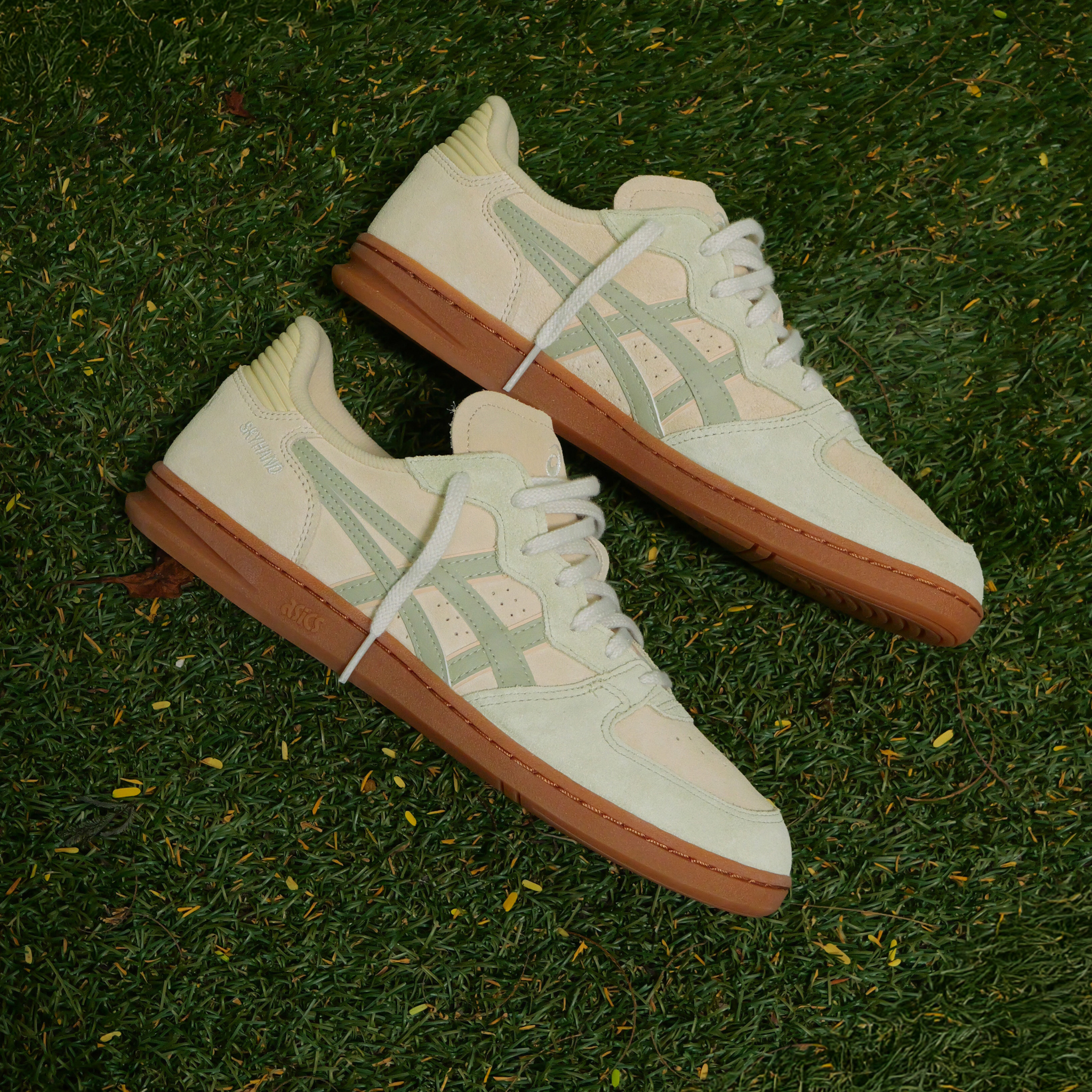 Mens Asics Skyhand OG (Marzipan/ Dried Lead) - Asics
