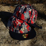 New Era Houston Astros 2017 World Series Sky UV 59Fifty Fitted (Camo/Navy) - New Era