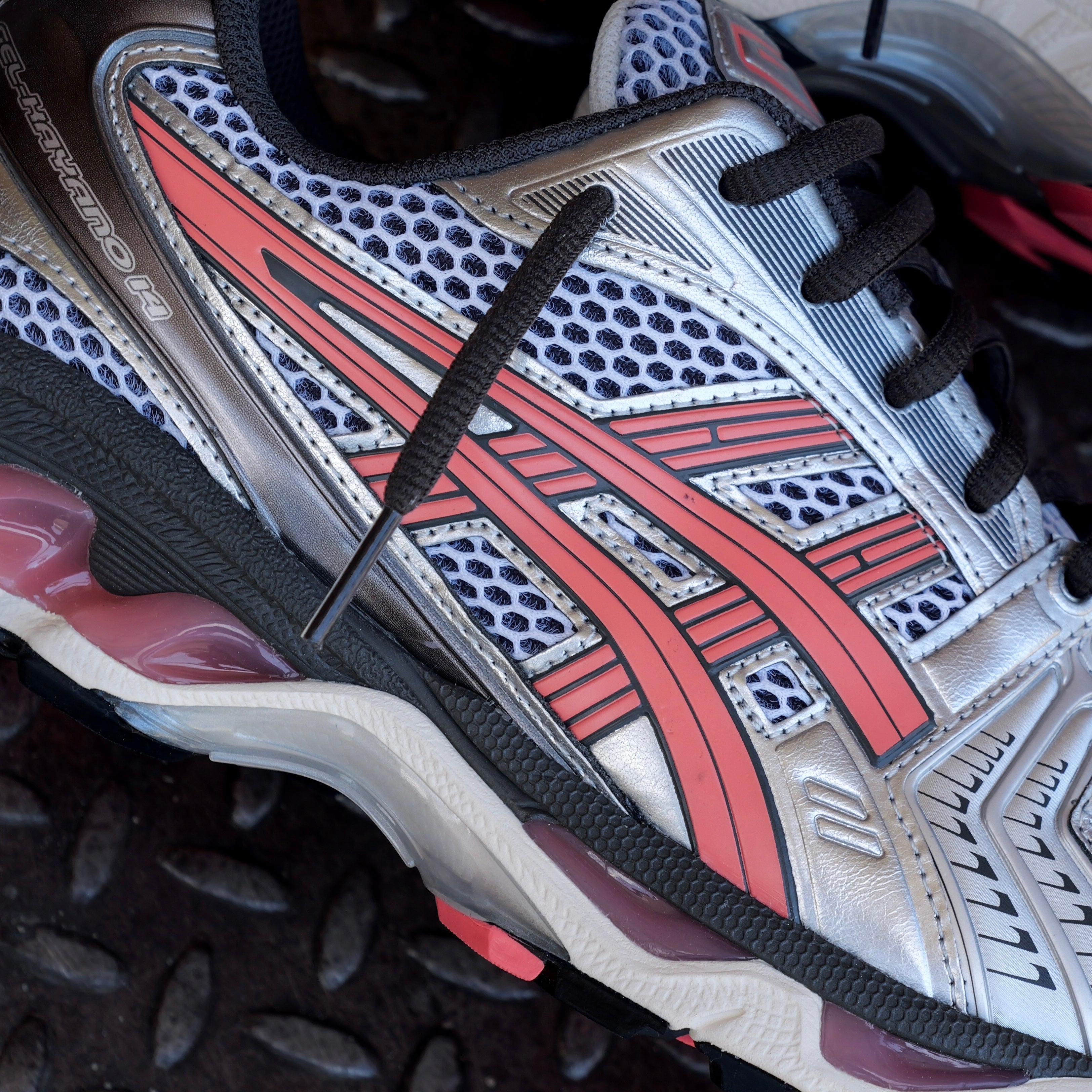 Mens Asics Gel-Kayano 14 (White/Papaya) - Asics