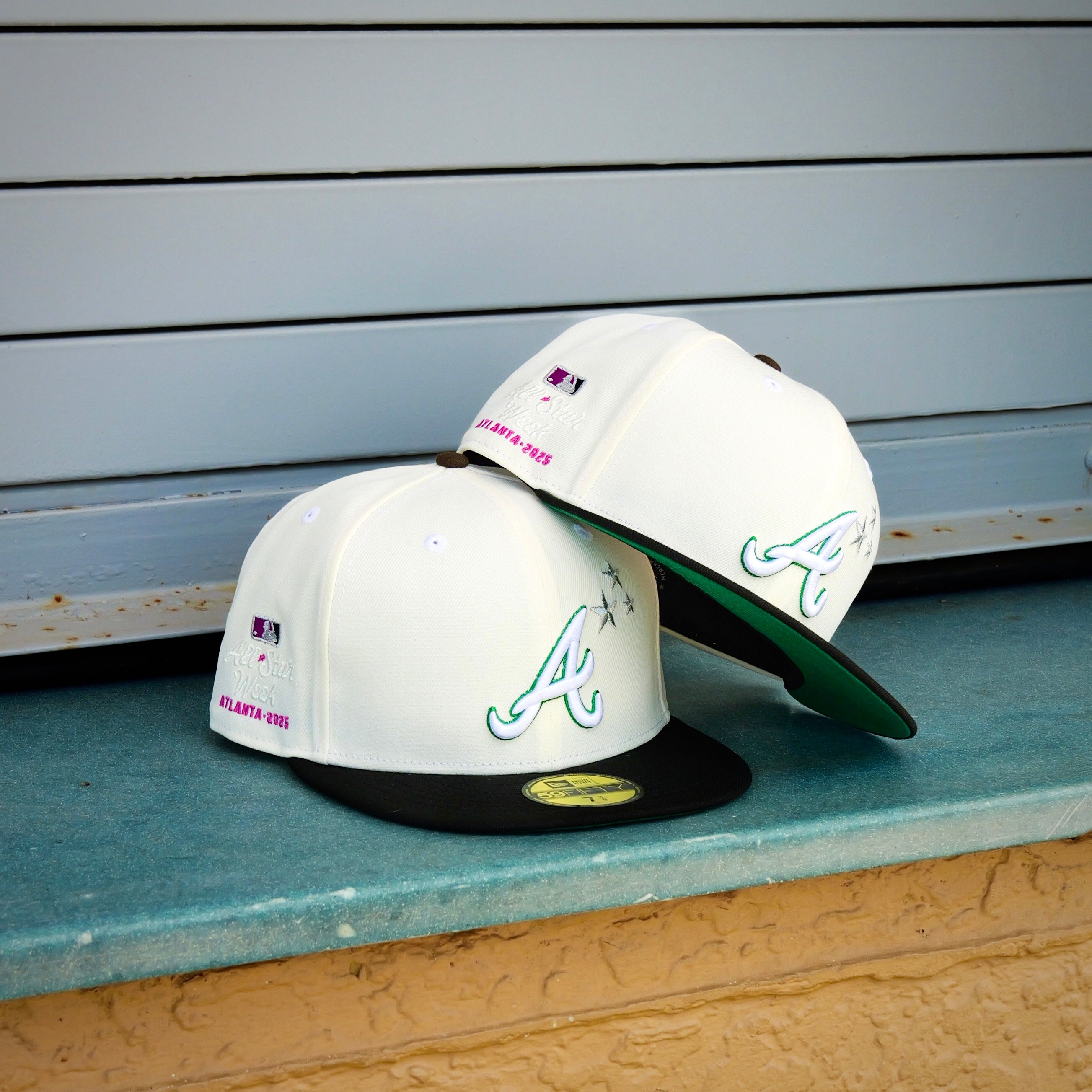 New Era Atlanta Braves 2025 All-Star Week Side Patch Fitted - New Era