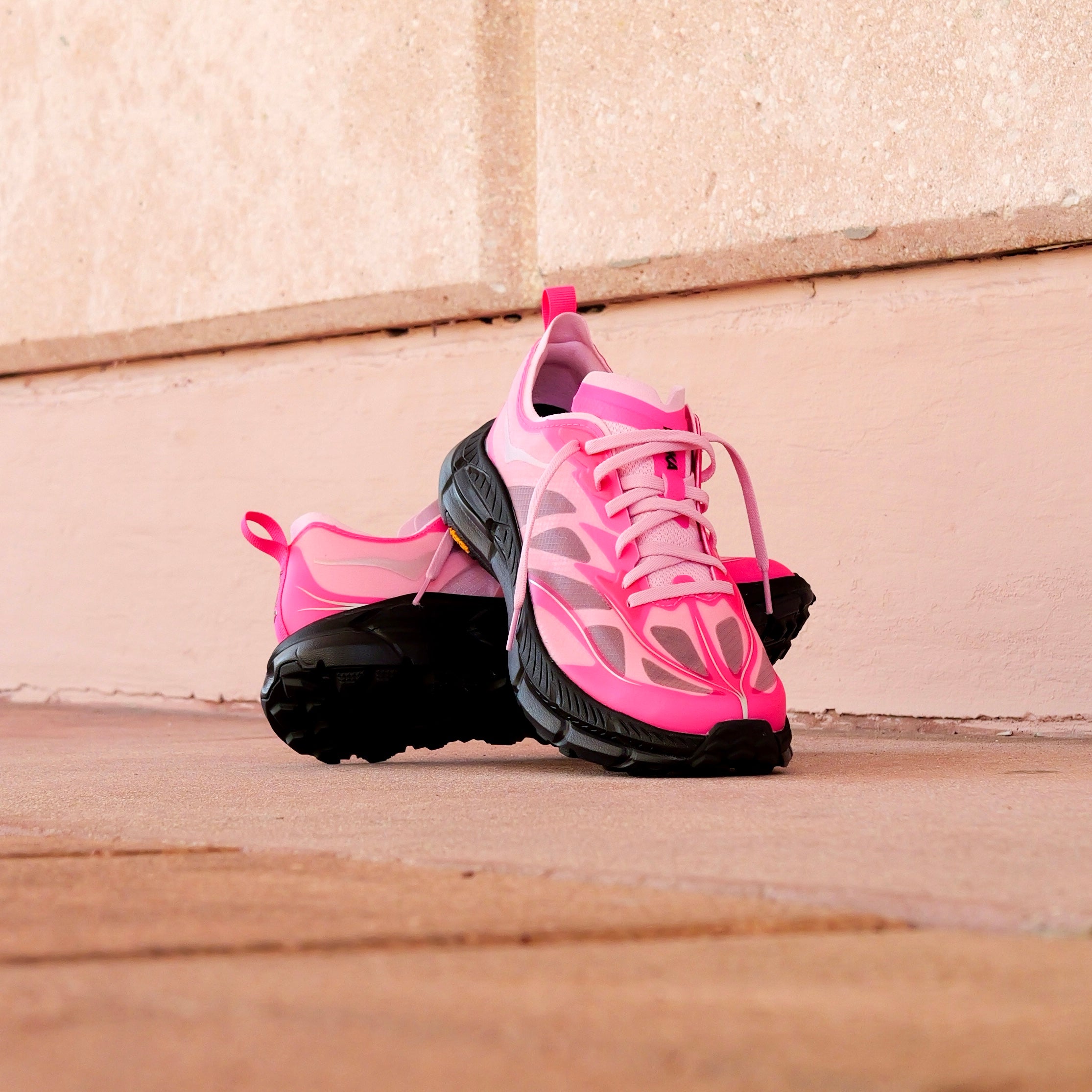 Hoka Mafate Speed 4 Lite (Pink/Black) - HOKA