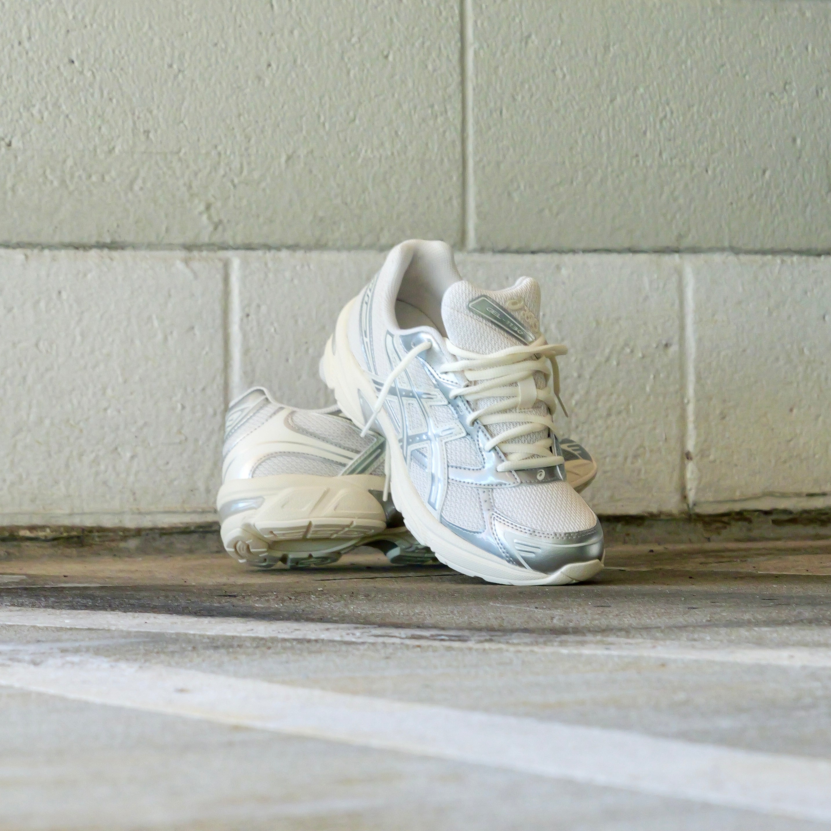 Mens Asics Gel-1130 “Holiday Pack” (Cream/Pure Silver) - Asics