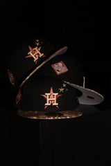 New Era Houston Astros 2017 World Series Side Patch 59Fifty Fitted (Black/Real Tree Camo) - New Era