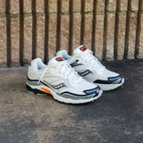Mens Saucony ProGrid Omni 9 (White/Tumeric) - Saucony