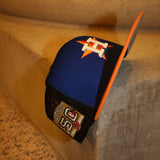New Era Houston Astros 50th Anniversary Side Patch Fitted (Royal/Orange) - New Era