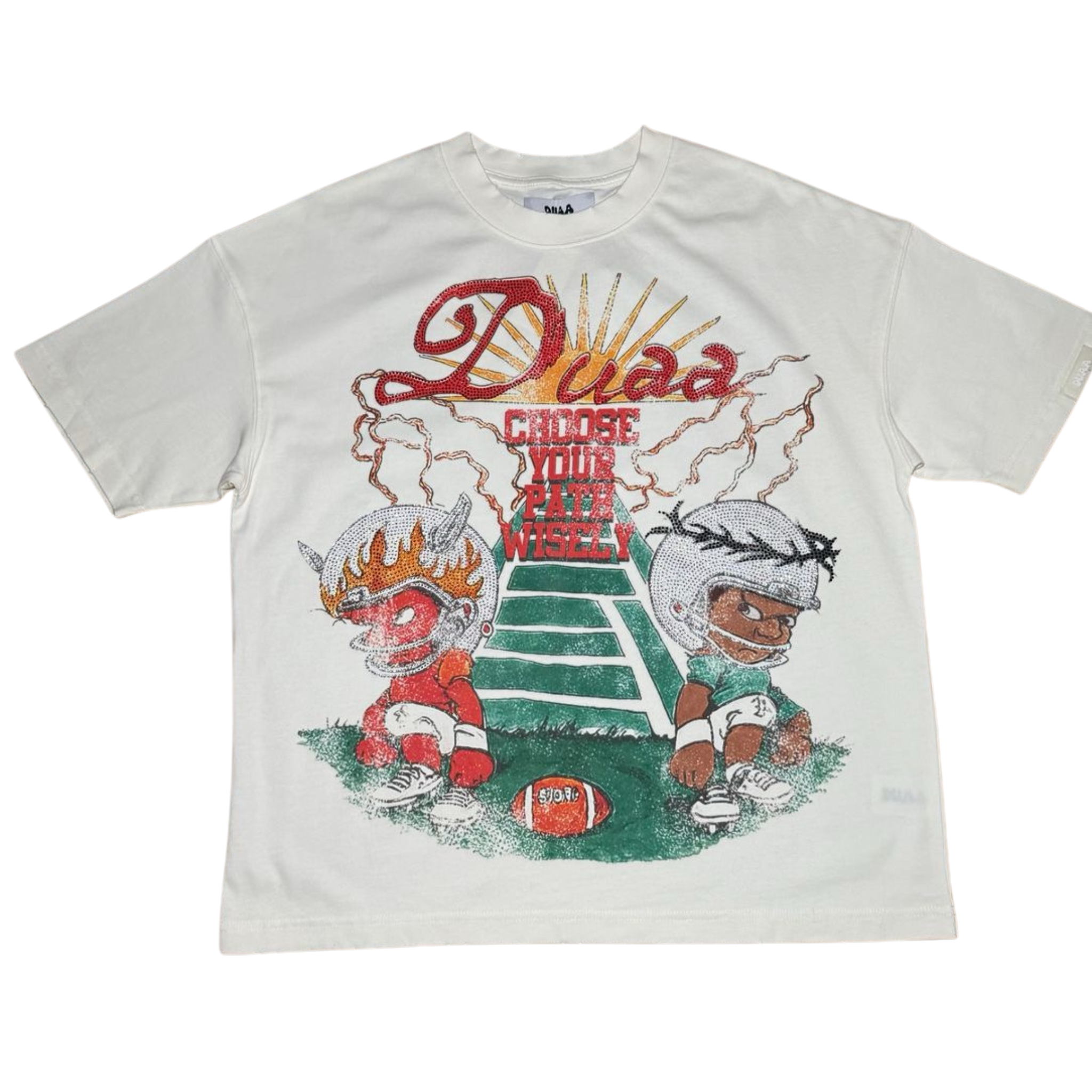 DUAA "Journey" SS Tee (White) - DUAA