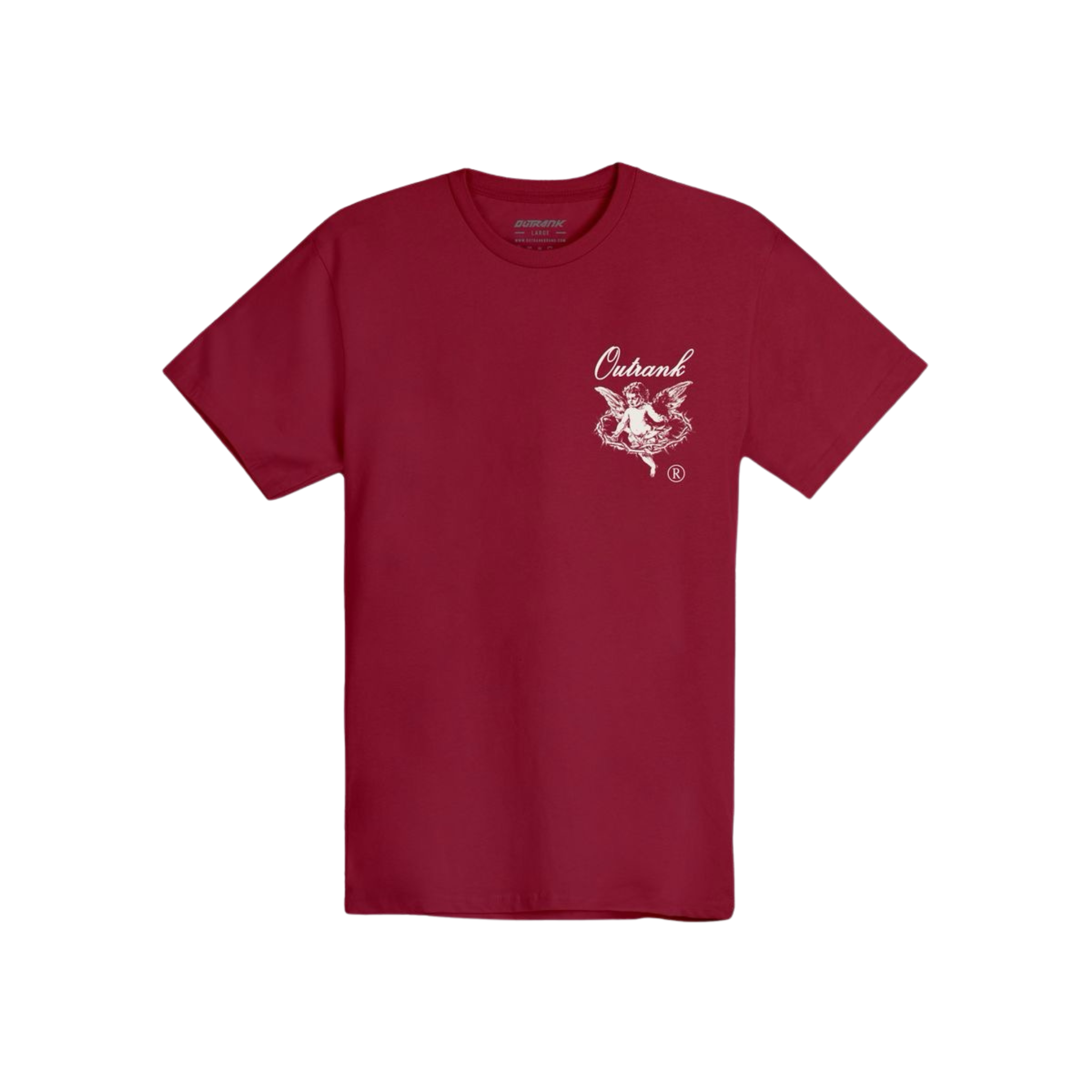 Outrank "No Thorns Can Stop" T-shirt (Cardinal) - Outrank