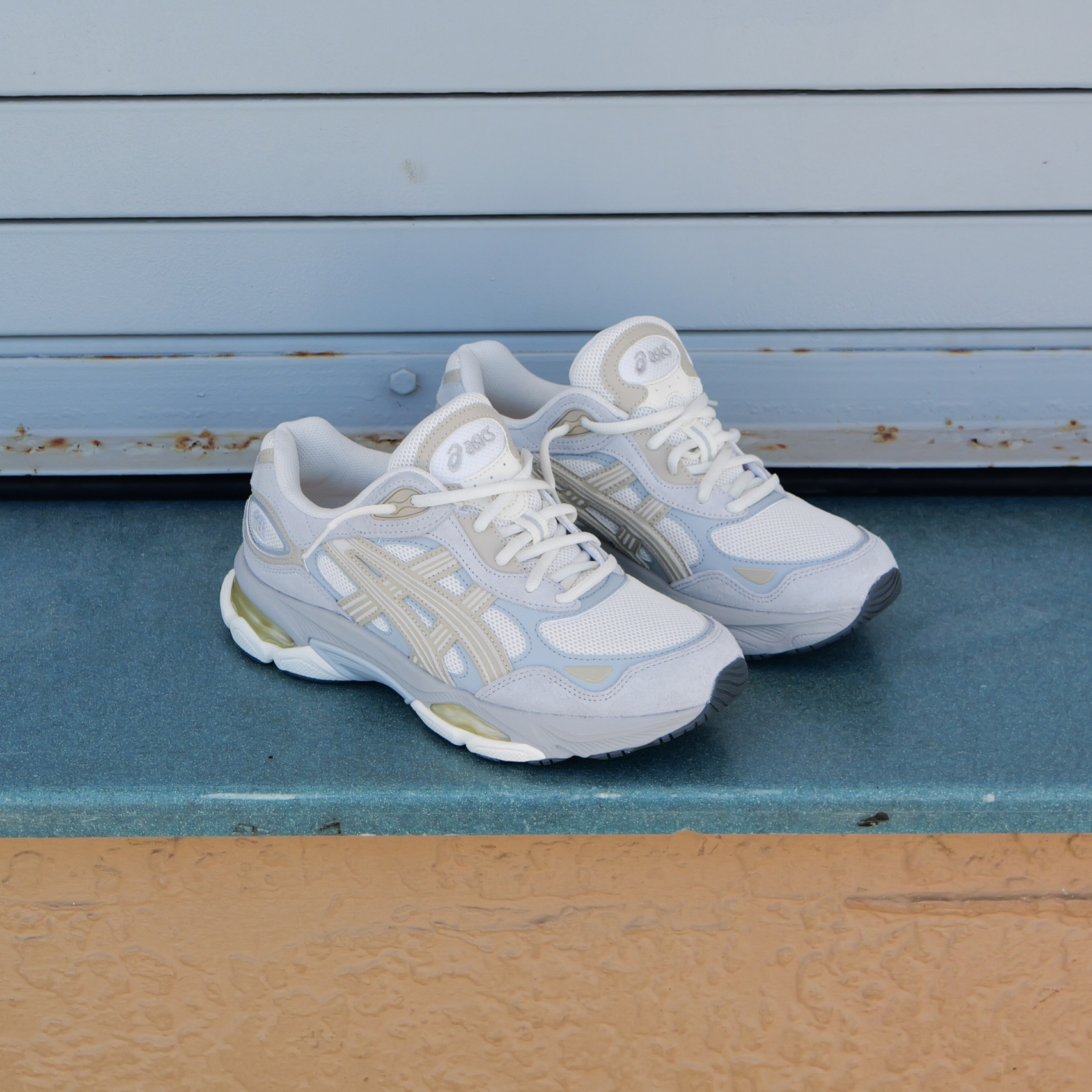 Mens Asics Gel-NYC 2.0 (Cream/Concrete) - Asics