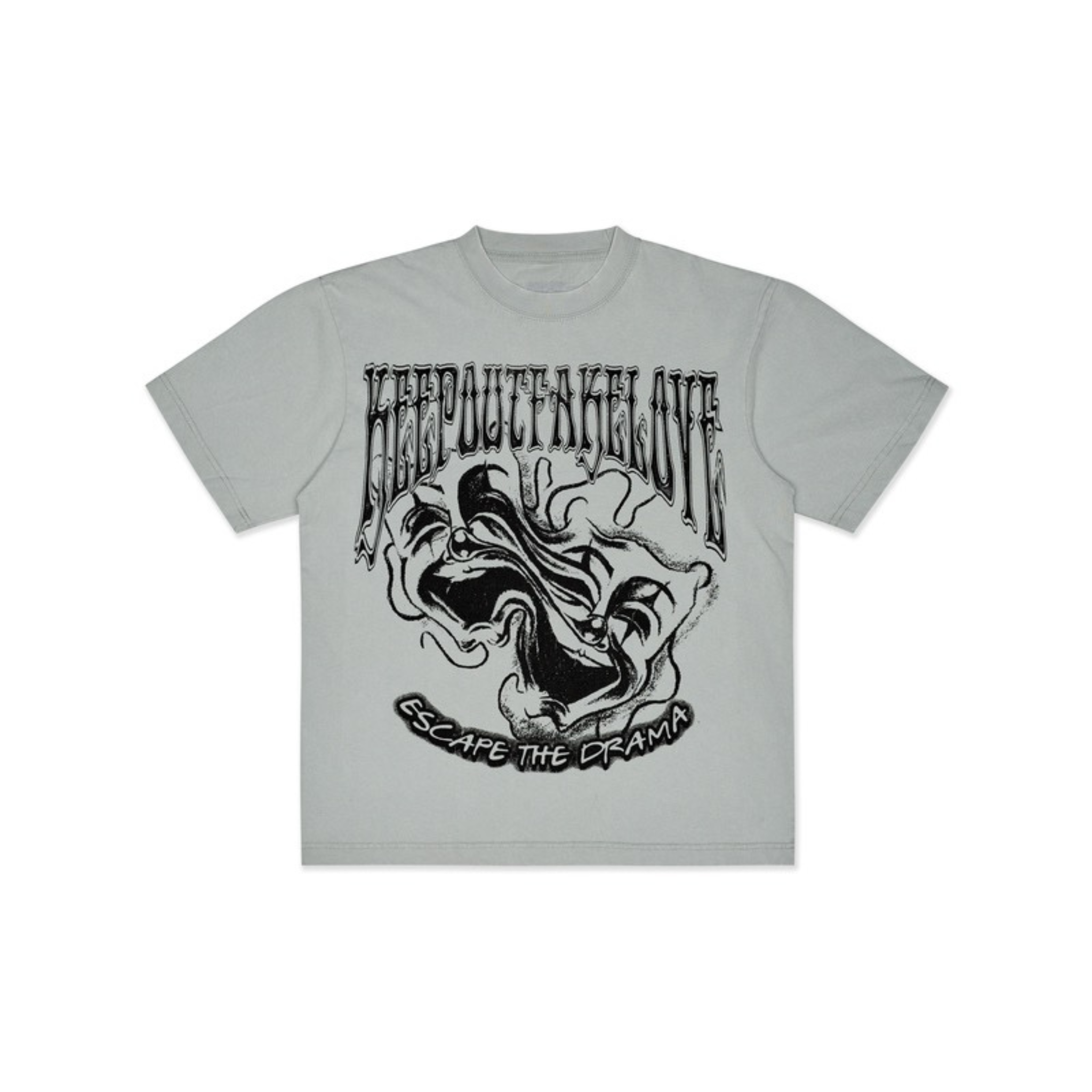 KOFL "Drama" SS Tee (Vintage Grey) - KOFL