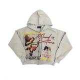 Mixed Emotion "Broken Halo" Hoodie (Sand) - Mixed Emotion