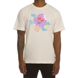 IceCream Gumball Eyes SS Tee (Whisper White) - Ice Cream