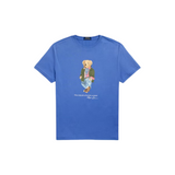 Polo Ralph Lauren Classic Fit Polo Bear Jersey T-Shirt (Iris Blue)