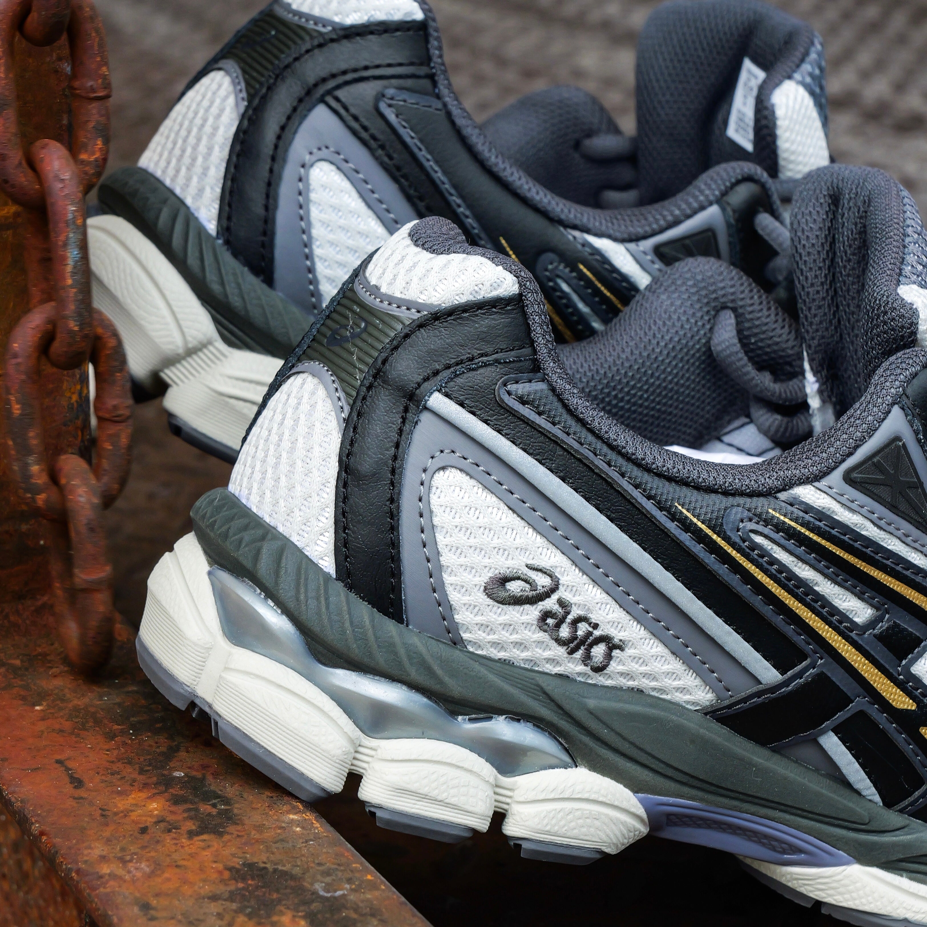 Mens Asics Gel-NYC 2055 (Smoke Grey/Obsidian Grey) - Asics