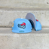 New Era Chicago Cubs Side Patch Fitted (Sky) - New Era