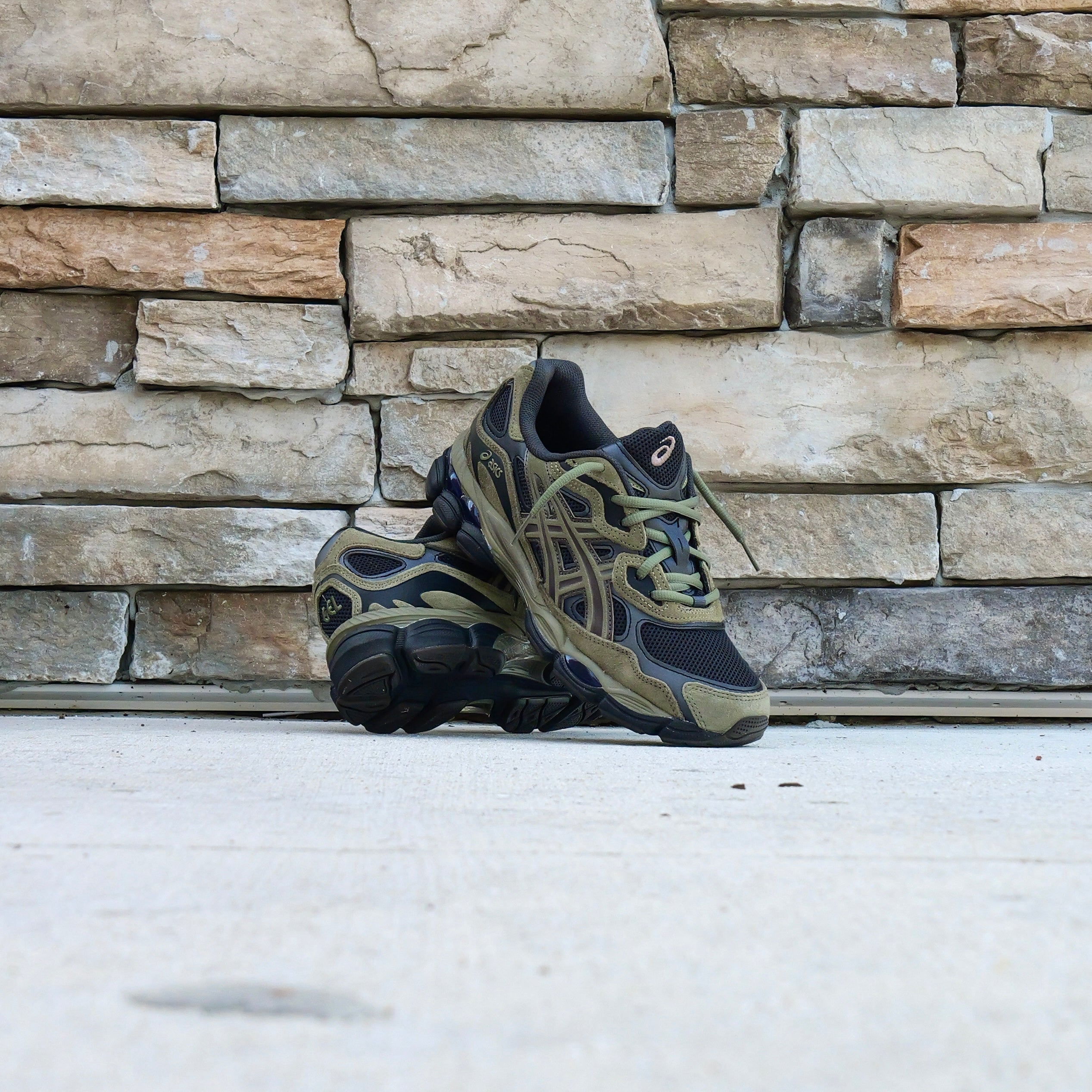 Mens Asics Gel-NYC (Loden Green/Graphite Grey) - Asics