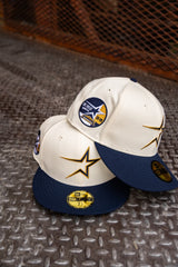 New Era Houston Astros 35th Anniversary Green UV 59Fifty Fitted (Off White/Navy)