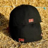 New Era Houston Astros Astrodome The Original Side Patch Fitted (Black) - New Era