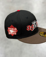 New Era Houston Astros 2022 World Series Grey UV (Black/Brown) 59Fifty Fitted