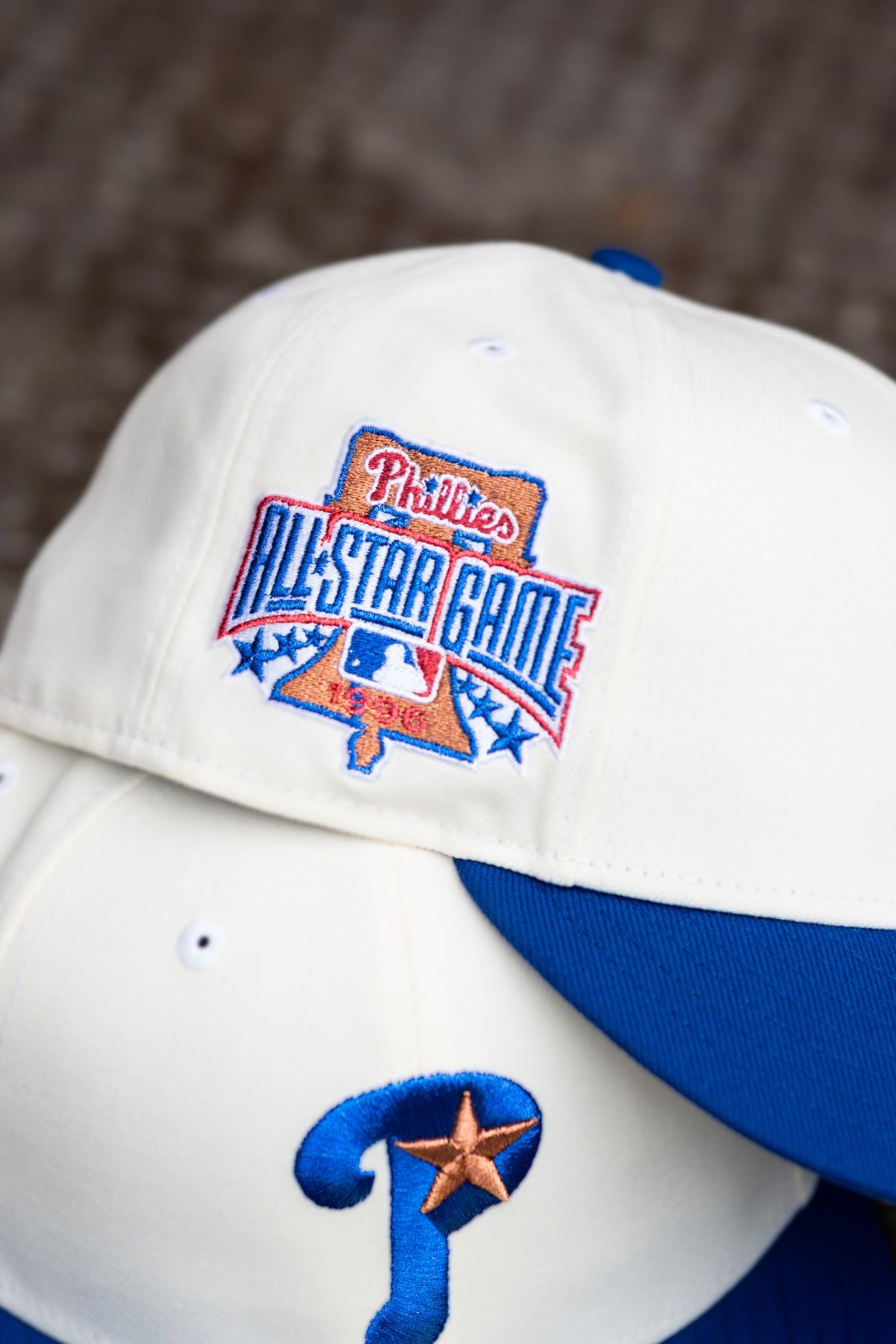 New Era Philadelphia Phillies 1996 ASG Grey UV (Off White/Royal) 59Fifty Fitted