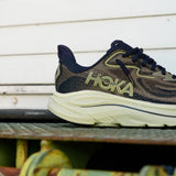 Mens HOKA Clifton 10 (Dark Roast/Black) - HOKA