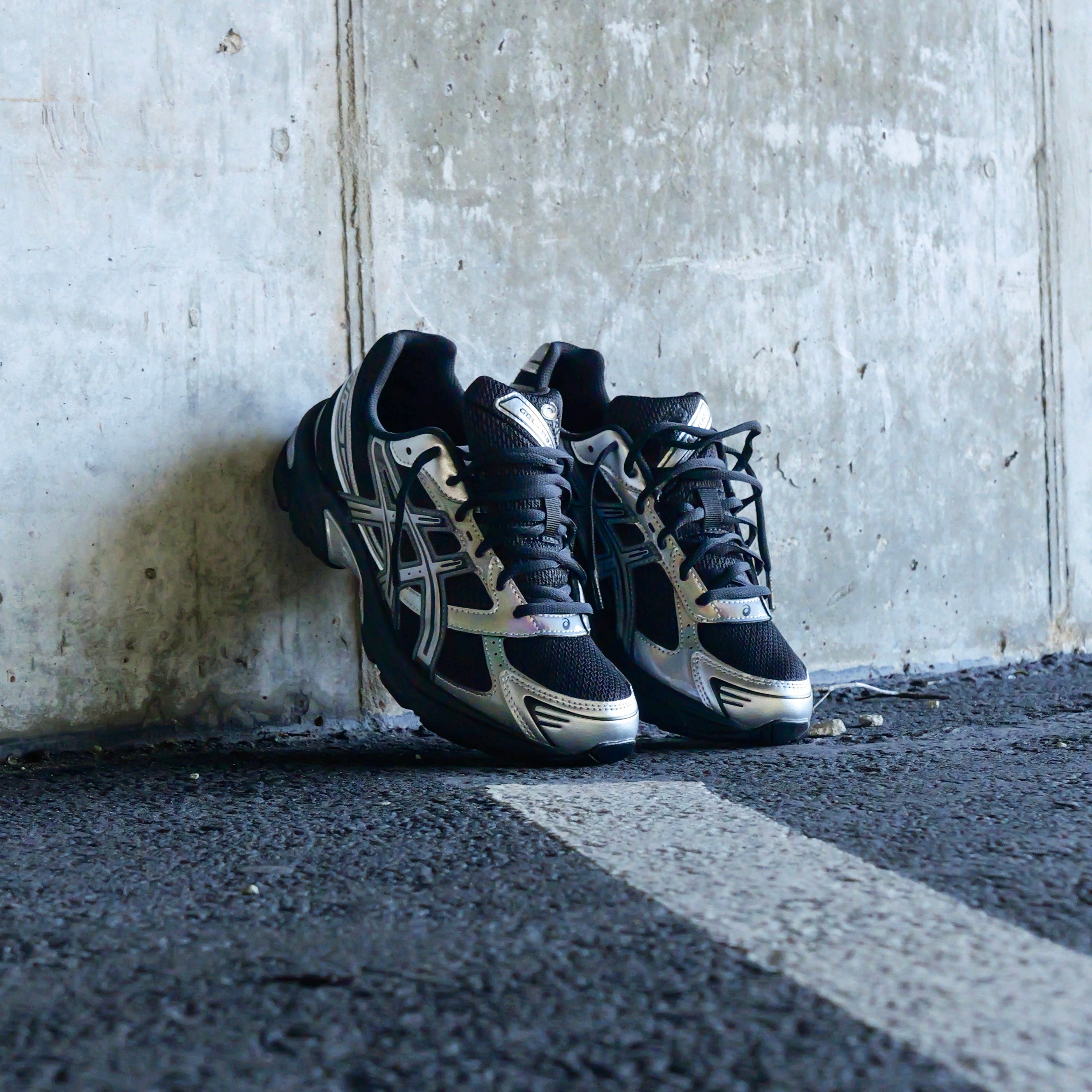 Mens Asics Gel-1130 “Holiday Pack” (Black/Pure Silver) - VIP Asics