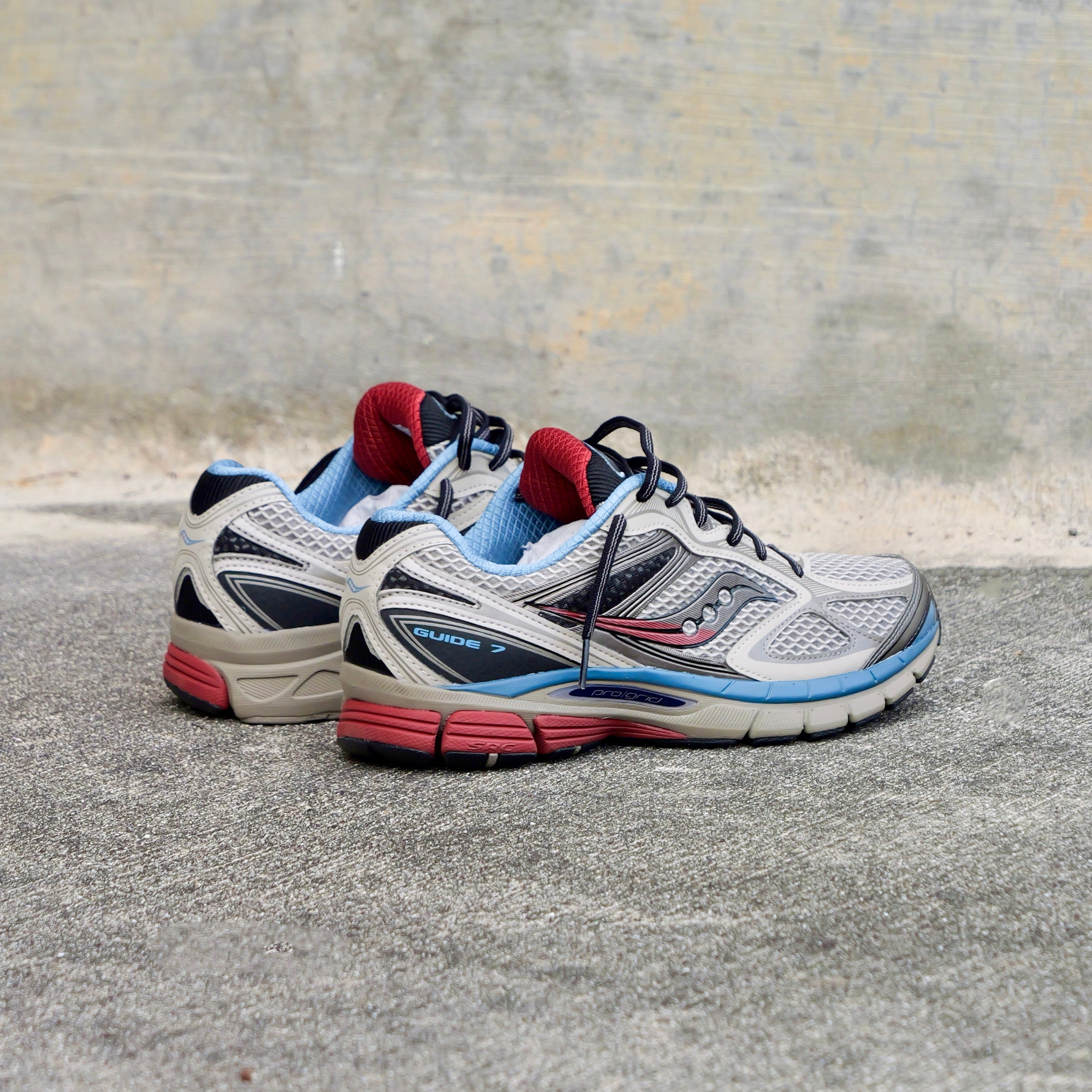 Mens Saucony ProGrid Guide 7 (Taupe/Black) - Saucony