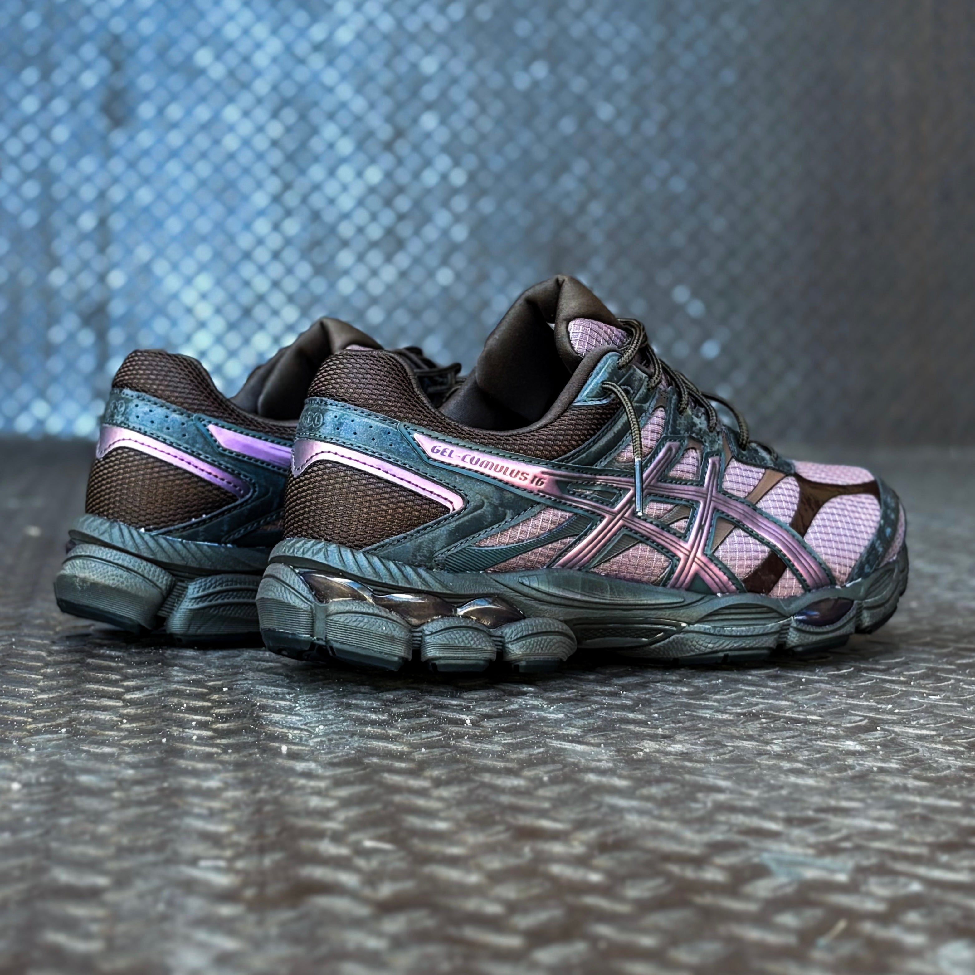 Mens Asics Gel-Cumulus 16 (Cocoa Powder/Black)
