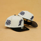 New Era Florida Marlins 10th Anniversary 9FIFTY A-Frame Snapback-(Cream/Black) - New Era