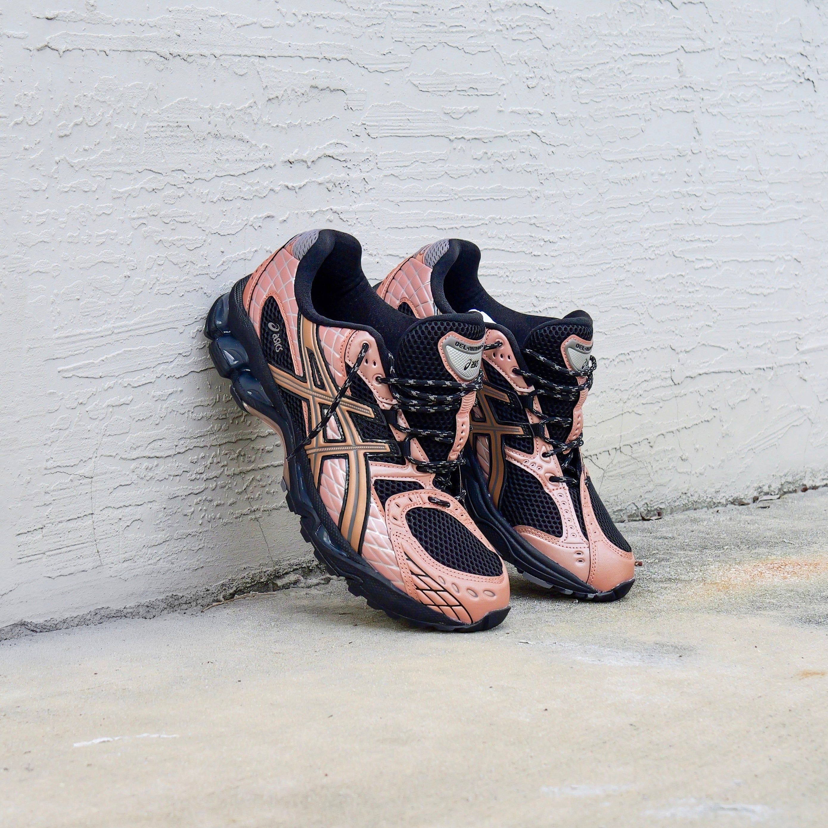 Mens Asics Gel-Nimbus 10.1 (Black/Rose Gold) - Asics
