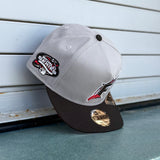 New Era Florida Marlins 2003 World Series Red UV 9FIFTY A-Frame Snapback (Grey/Black)