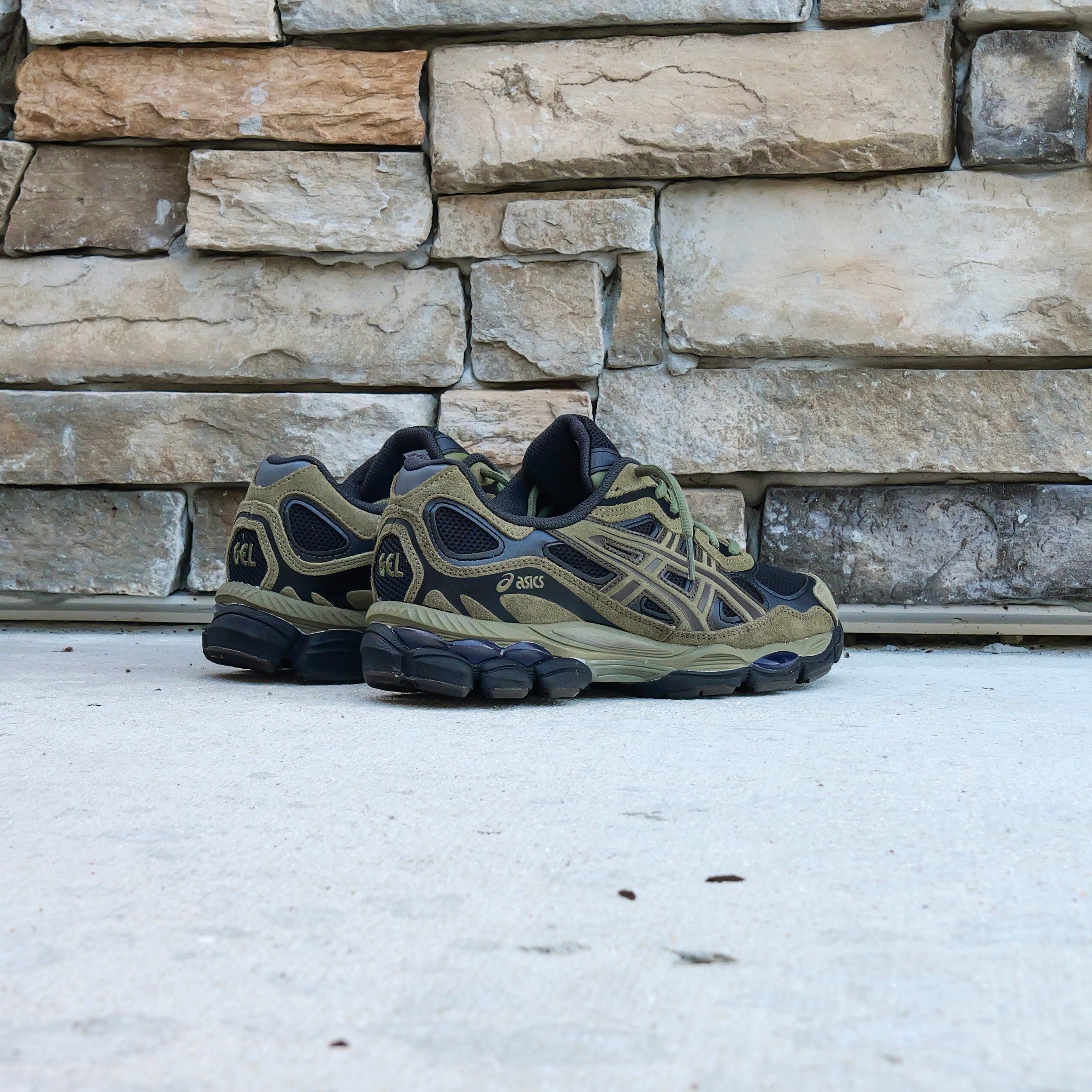 Mens Asics Gel-NYC (Loden Green/Graphite Grey) - Asics