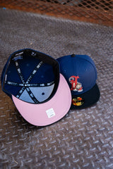 New Era Lakeland Tigers Pink UV (Navy/Black) 59Fifty Fitted