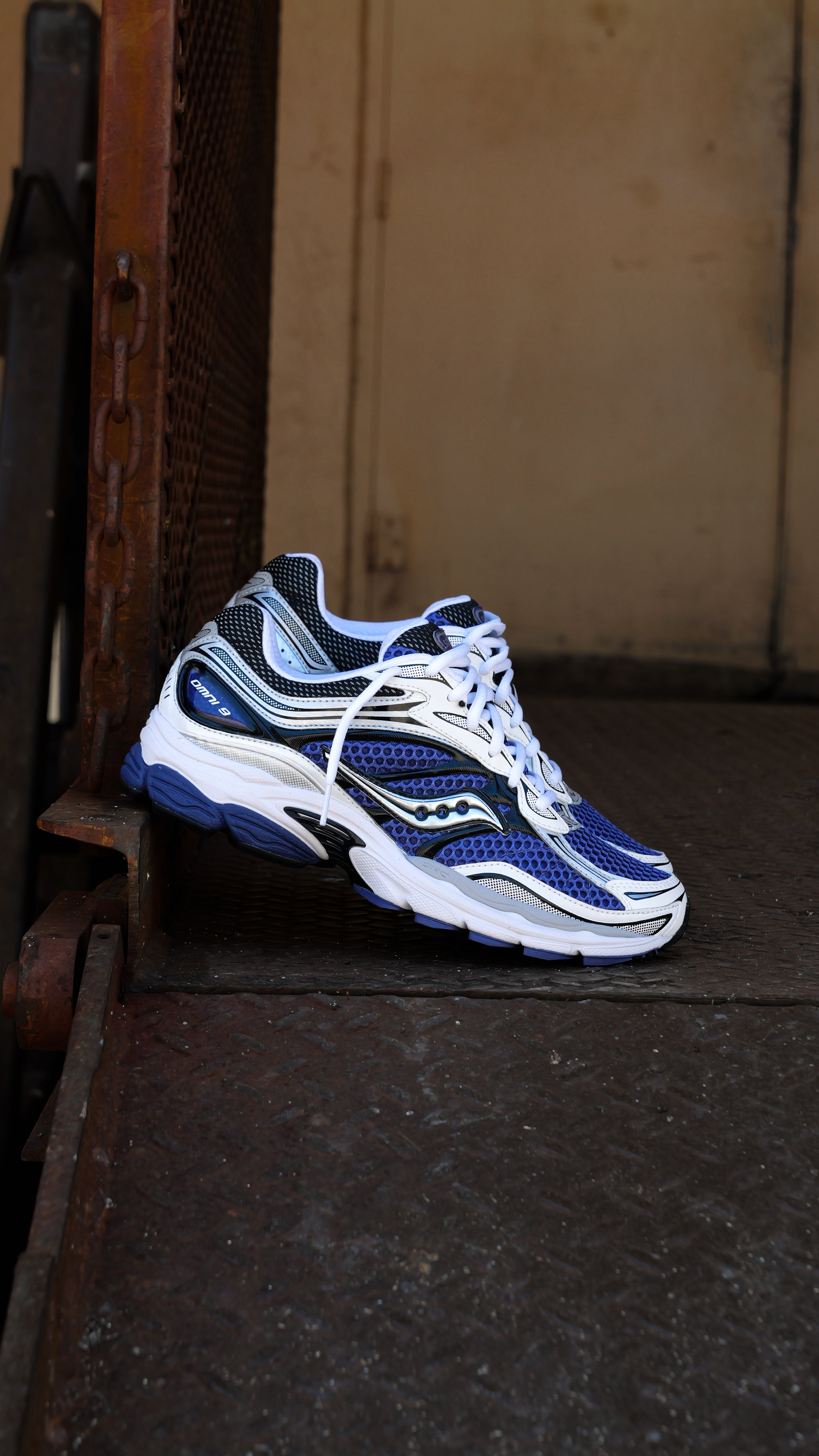 Mens Saucony ProGrid Omni 9 (Skipper Blue) - Saucony