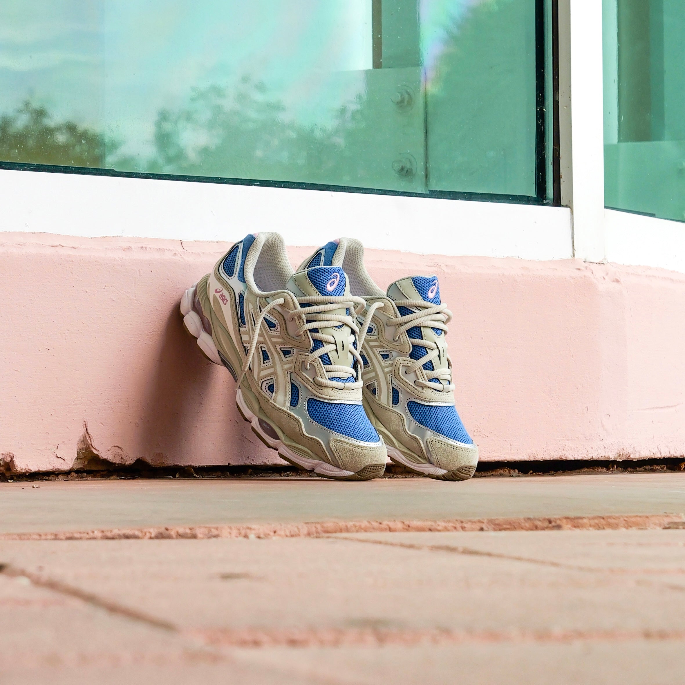 Mens Asics Gel-NYC (Polar Night/Cream) - Asics