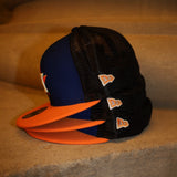 New Era Houston Astros 50th Anniversary Side Patch Fitted (Royal/Orange) - New Era