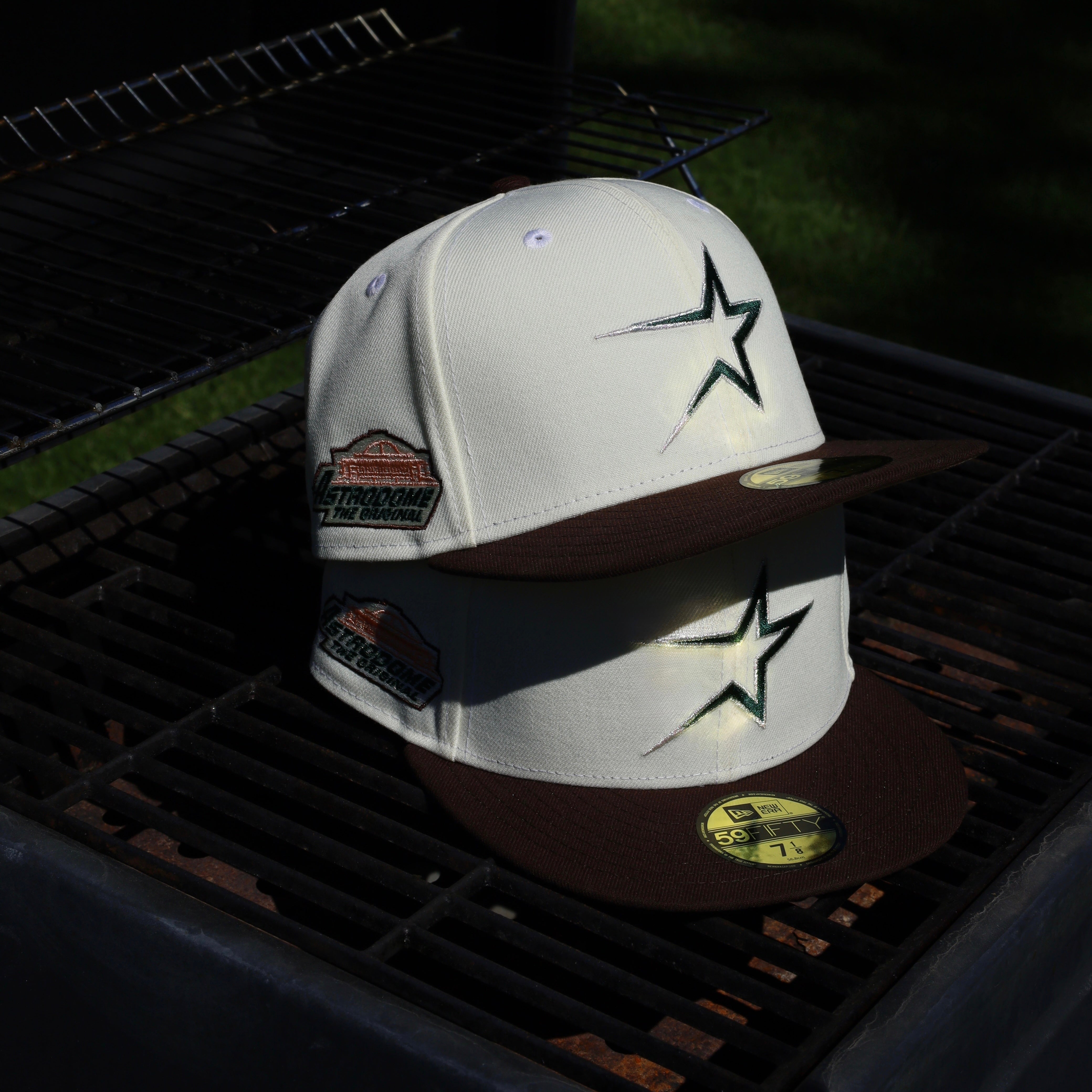 New Era Houston Astros Astrodome The Original Side Patch Fitted - New Era