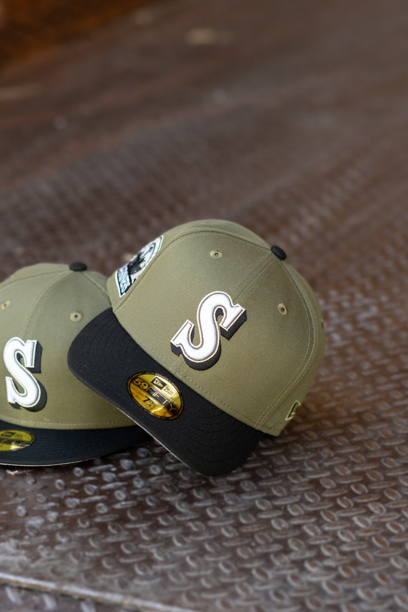 New Era Seattle Mariners 30th Anniversary Grey UV (Olive/Black) 59Fifty Fitted