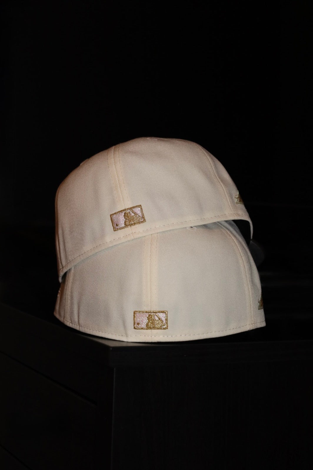 New Era Houston Astros Astrodome The Original Stadium Side Patch 59Fifty Fitted (Off White/Burnt Wood) - New Era