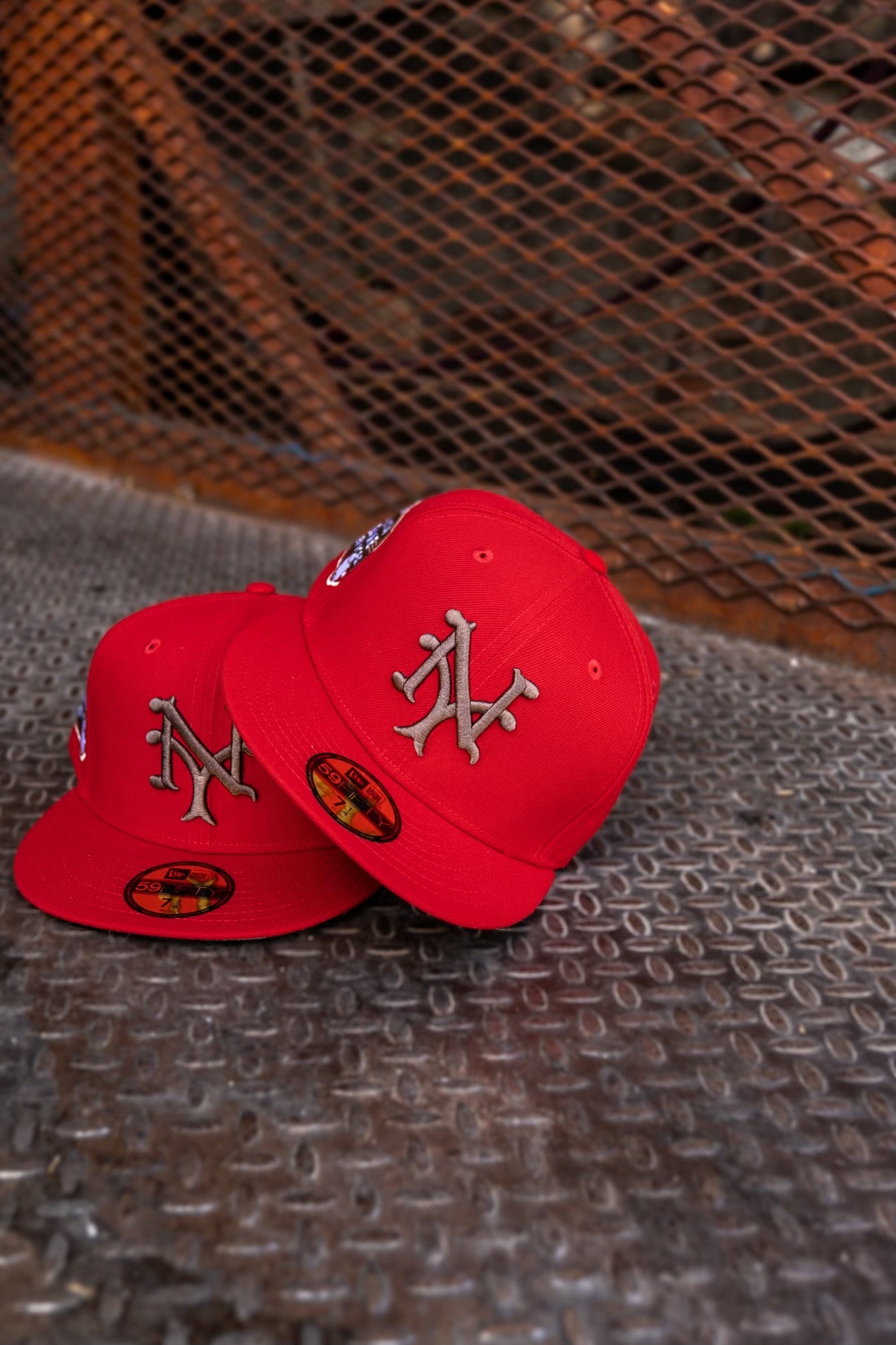 New Era New York Giants 1934 All-Star Game Grey UV (Red) 59Fifty Fitted