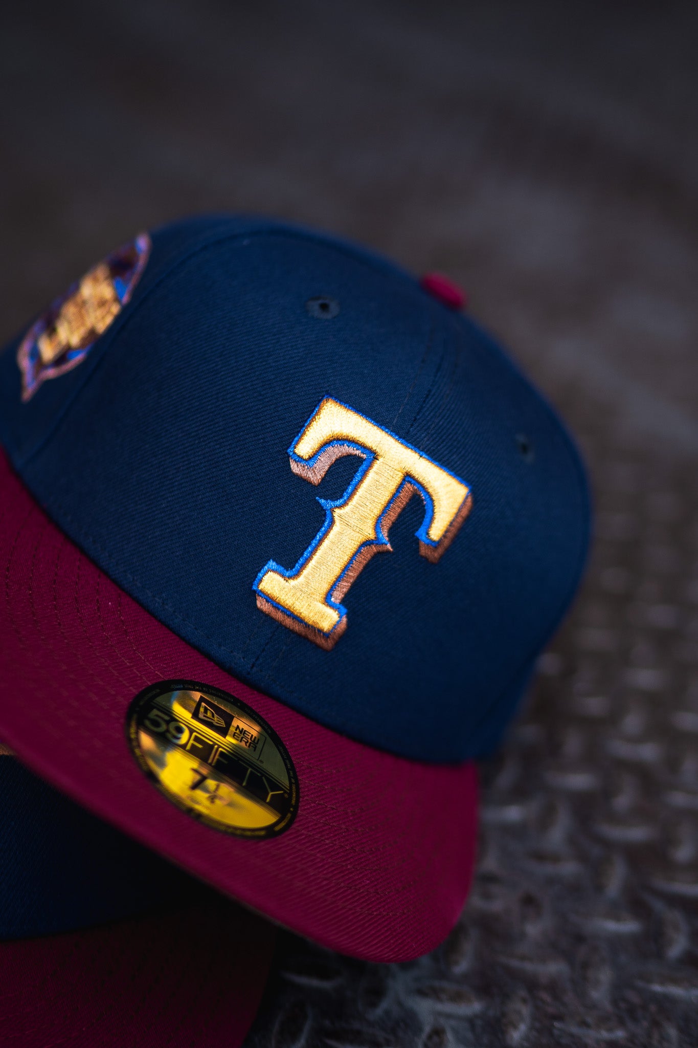 New Era Texas Rangers 2024 ASG Green UV (Navy/Burgundy) - New Era