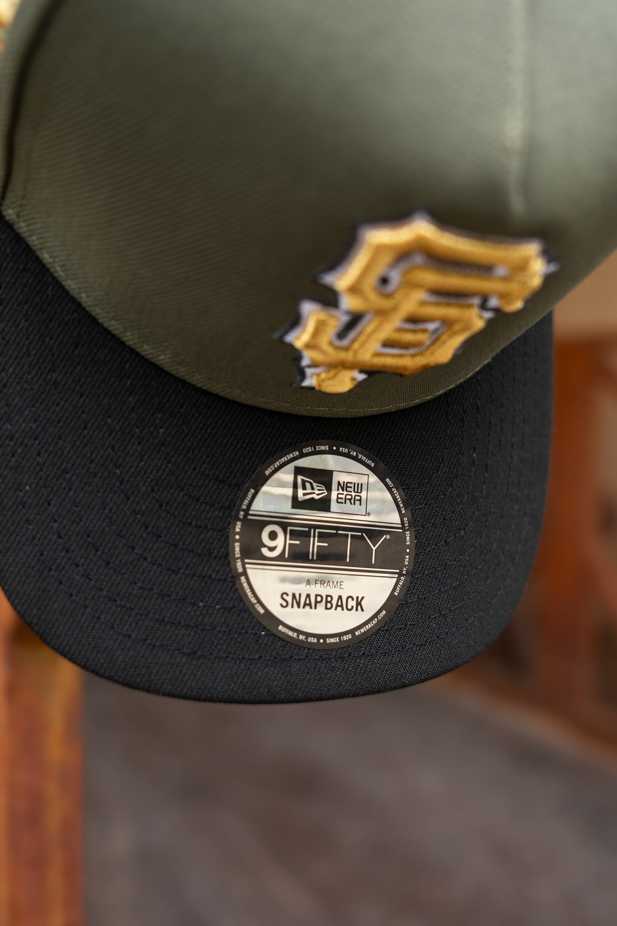 New Era San Francisco Giants Candlestick Park 9Fifty A-Frame Snapback