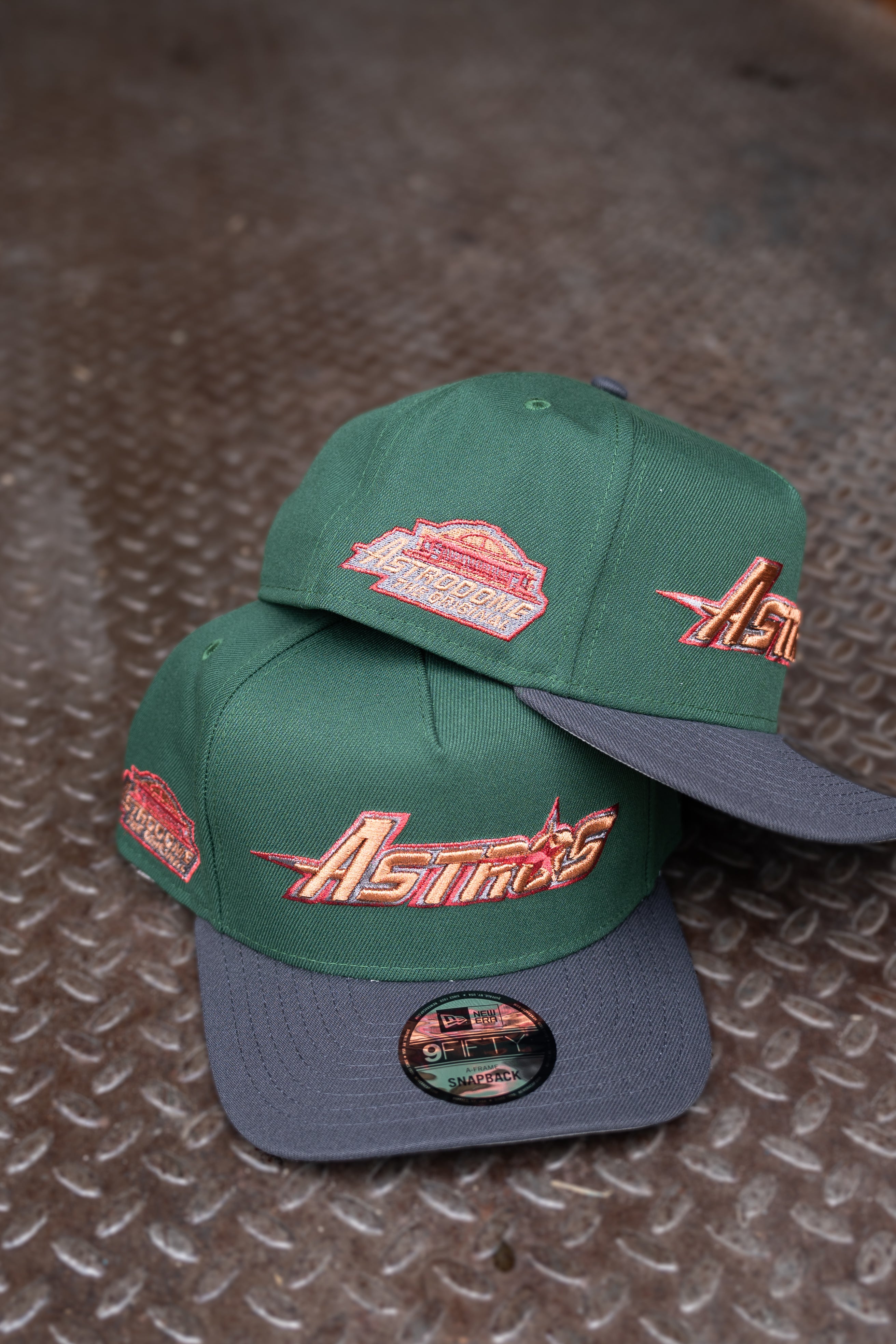 New Era Houston Astros Astrodome 9Fifty A-Frame Snapback