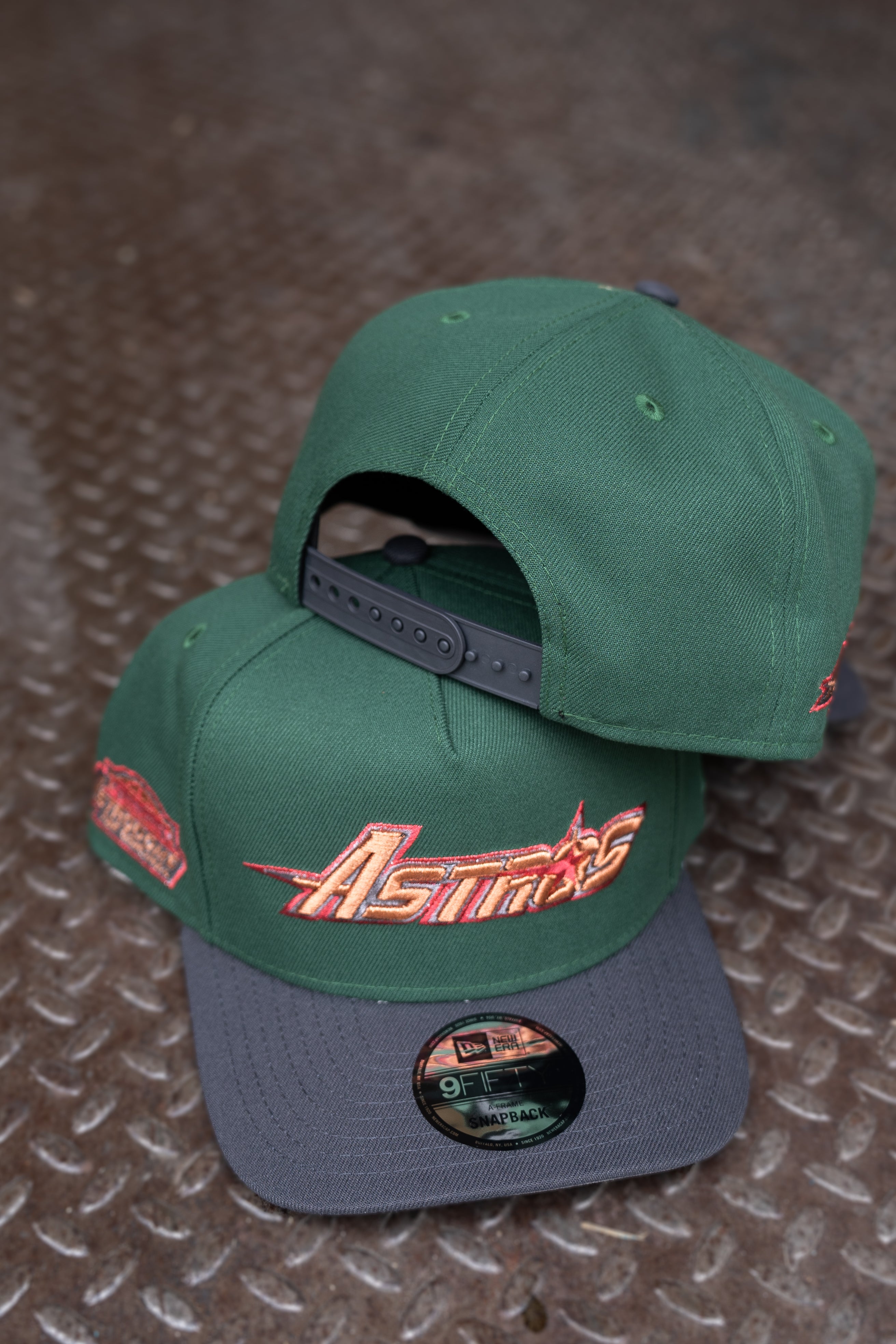 New Era Houston Astros Astrodome 9Fifty A-Frame Snapback