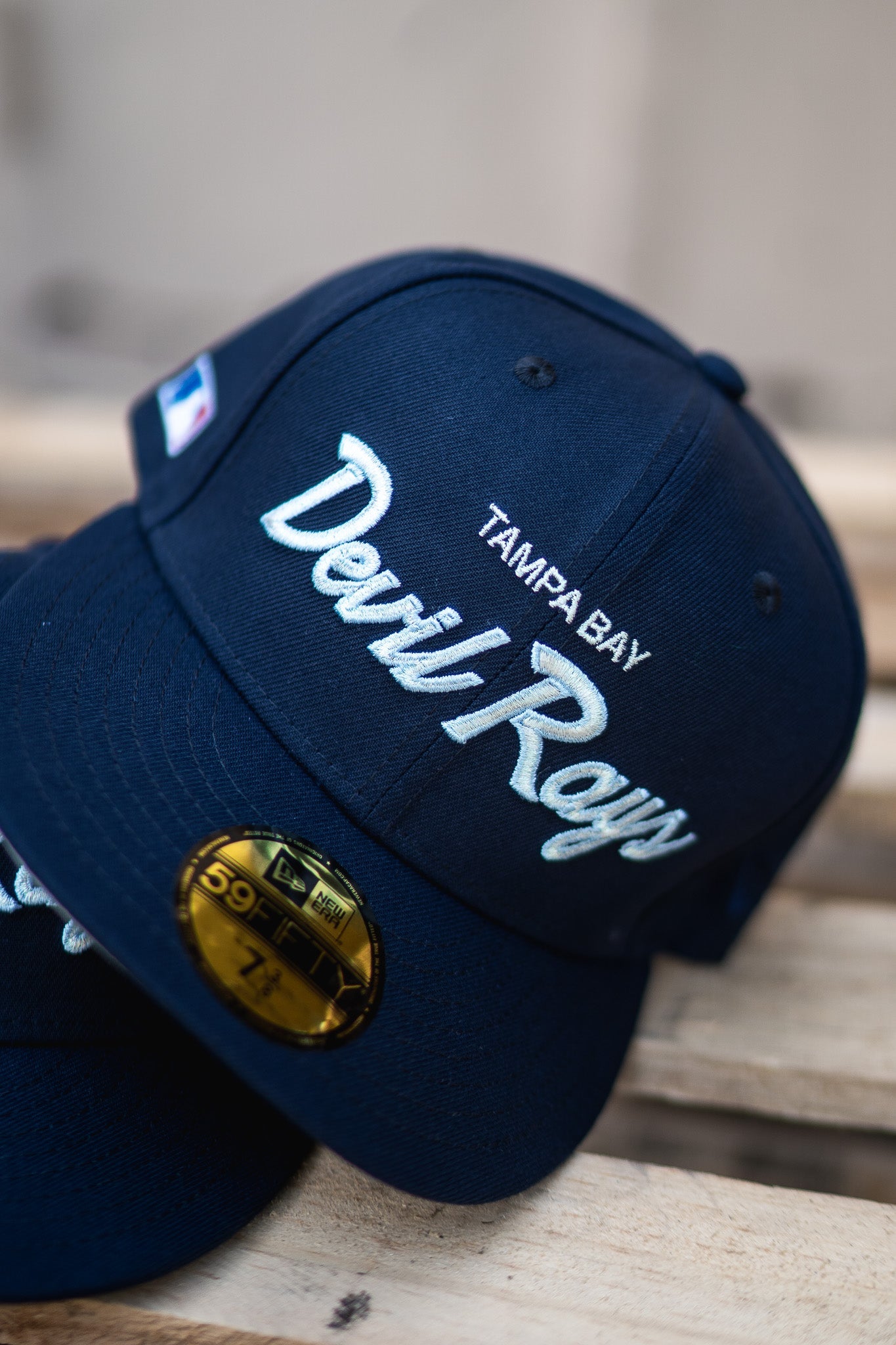 New Era Tampa Bay Devil Rays Grey UV (Navy Blue) - New Era