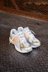 Gradeschool New Balance 1906 (Grey/Orange)