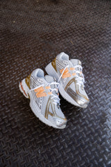 Gradeschool New Balance 1906 (Grey/Orange)