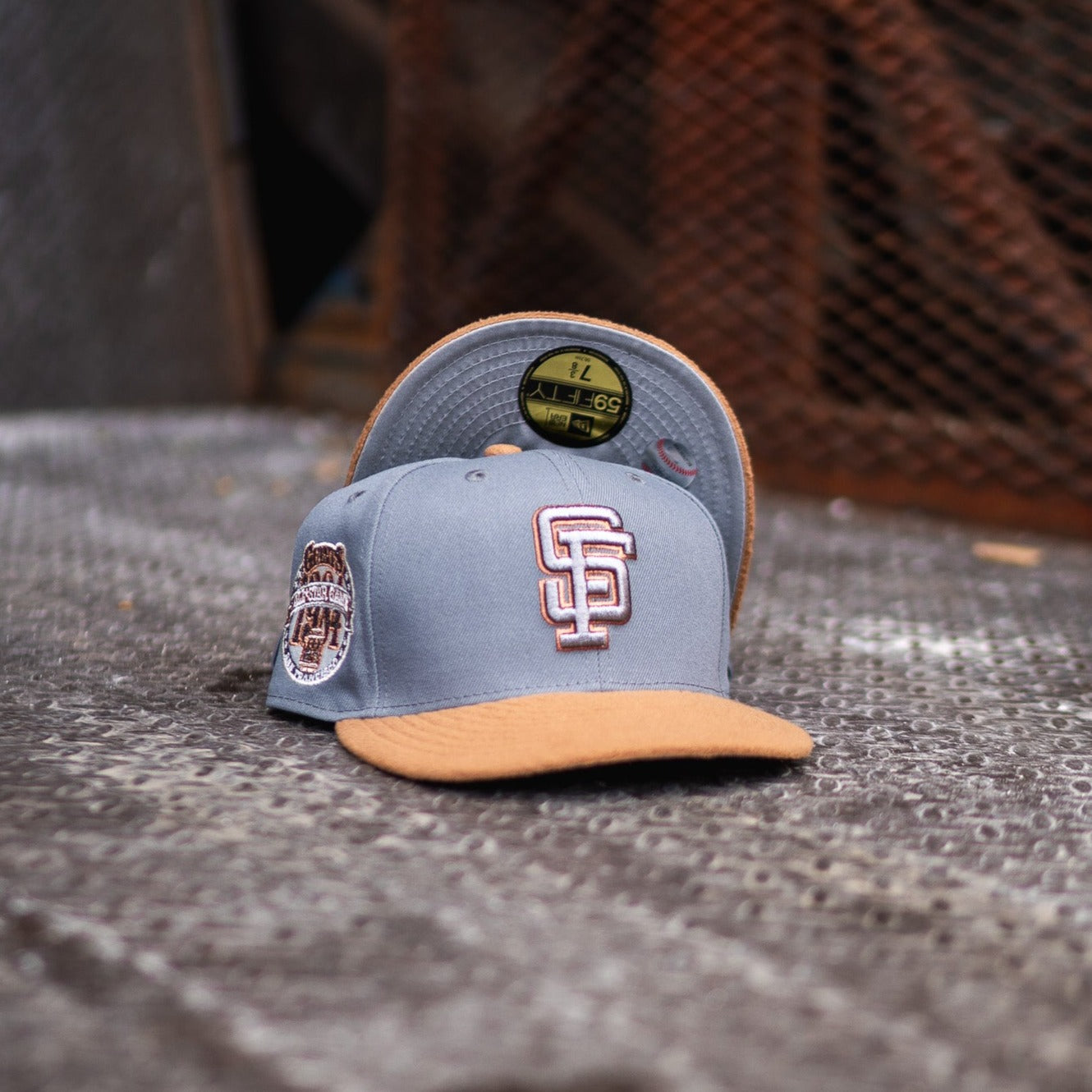 New Era San Fransisco Giants 1984 ASG Grey UV (Grey/Khaki Sherpa) - New Era