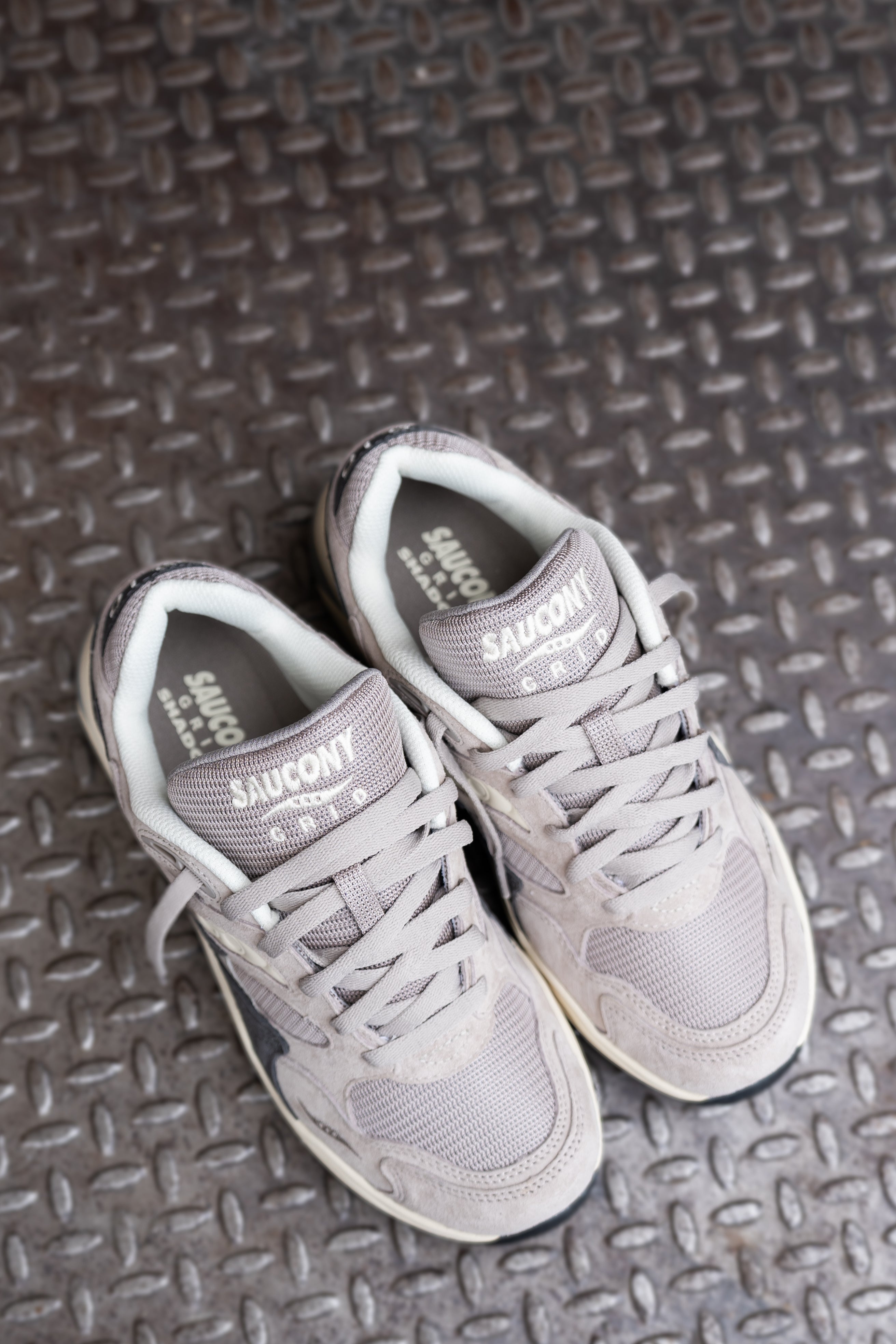 Mens Saucony Grid Shadow 2 (Grey/Cream)